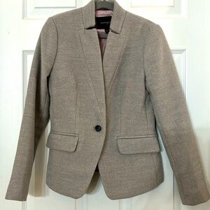 Women’s Business Blazer Banana Republic gray 00 Petite